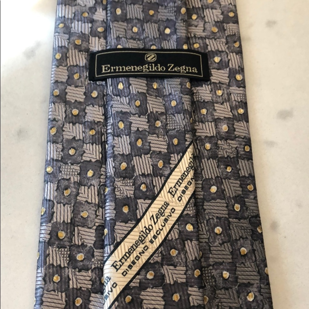Ermenegildo Zegna silk tie - Picture 4 of 5